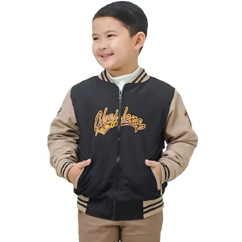 JAKET BASEBAL ANAK LAKI/JAKET PARASUT/JAKET PARKA USIA 4-9 TAHUN Fashion Bordir 2
