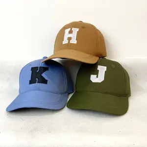 BAMBINO KIDSWEAR - TOPI BASEBALL INITIAL ALPHABET ANAK ANAK COWOK CEWEK - TOPI BASEBALL ABJAD INISIAL NAMA ANAK Fashion