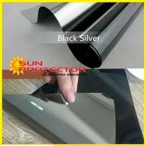 kaca film one way black silver kaca film mirro