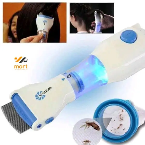 Sisir Kutu Rambut Elektrik V'Comb