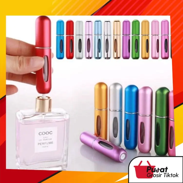 BISA COD Bo5561 Botol Parfum Isi Ulang 5ML / Tempat Isi Ulang Parfum / Wadah Tempat Spray Isi Ulang