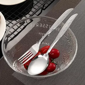 GRANDE 12 PCS SENDOK GARPU MAKAN STAINLESS STEEL LUSINAN TEBAL MURAH/PERALATAN DAPUR RUMAH TANGGA GROSIR/SOUVENIR SENDOK BESI STENLIS SATU LUSIN Kitchenware