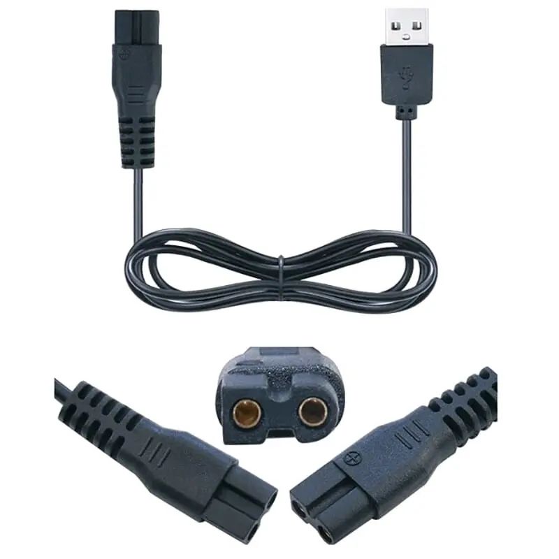 Kabel charger kliper alat cukur