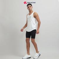 Gambar Kaos Singlet Sleeveless Pria Dryfit Gen Active - Baju Tank top Olahraga Running Gym Fitness Sport - WHITE, M dari GEN ACTIVE Kota Administrasi Jakarta Selatan 5 Tokopedia