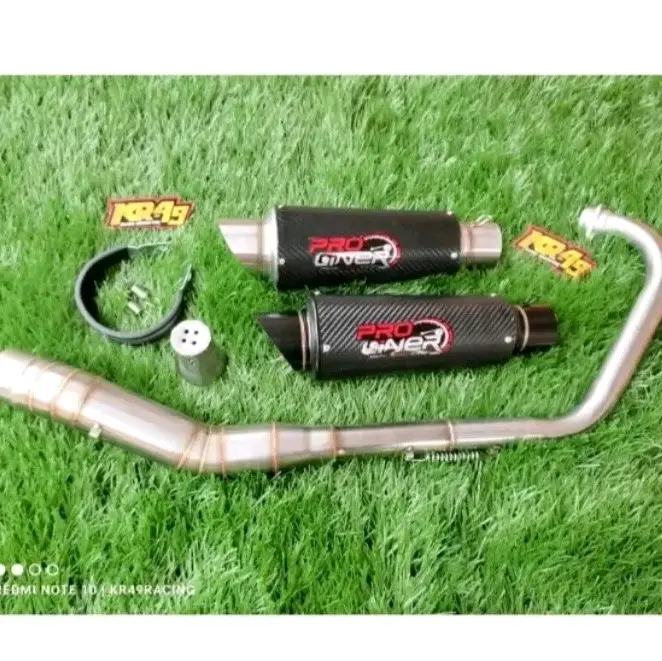KNALPOT RACING PROLINER UNTUK MOTOR VIXION CBR MEGAPRO BISON GSX SATRIA FU SONIC R15