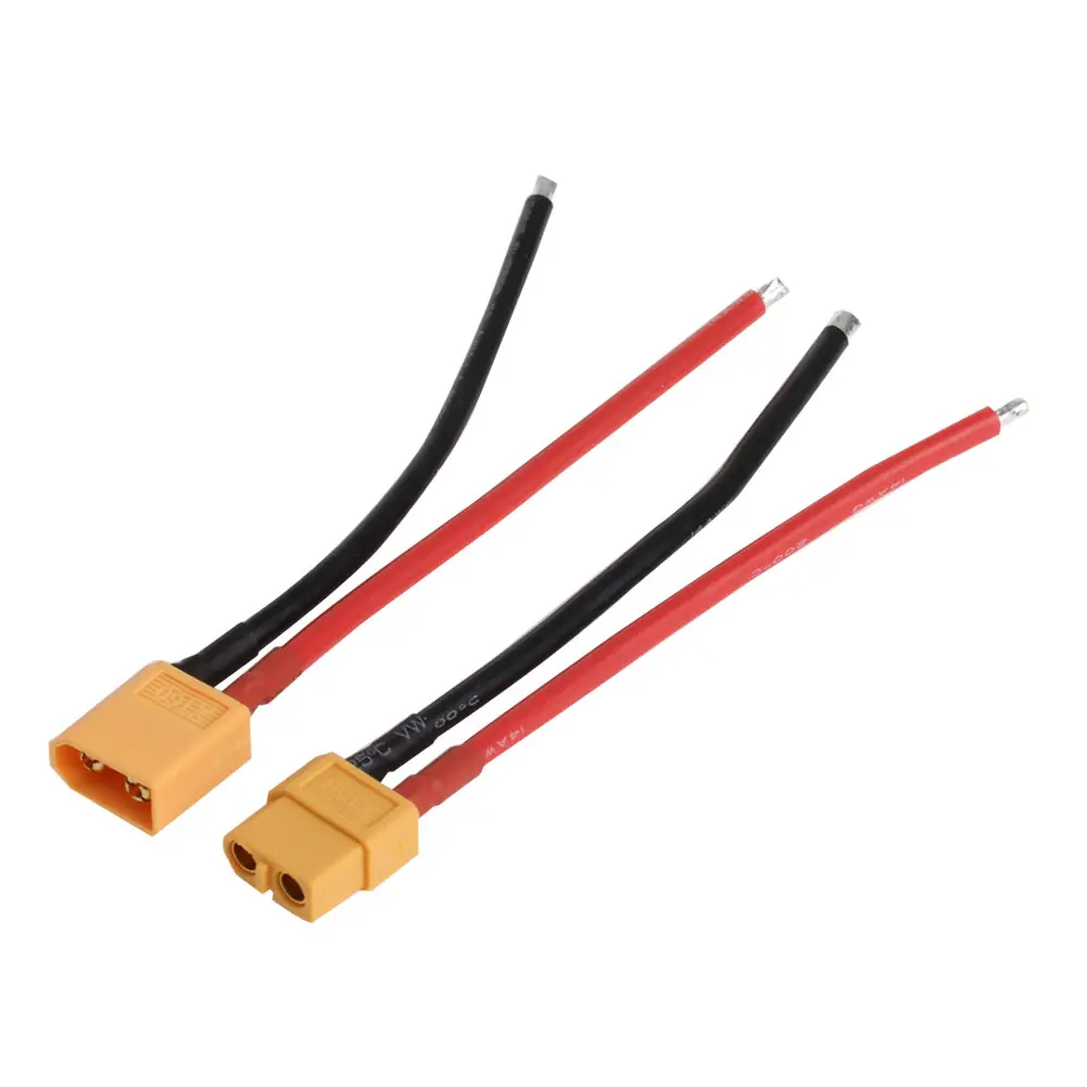 Bộ chuyển đổi XT60, phích cắm nam và nữ, thích hợp cho đồ chơi từ xa, phụ kiện cho ô tô và thuyền từ xa