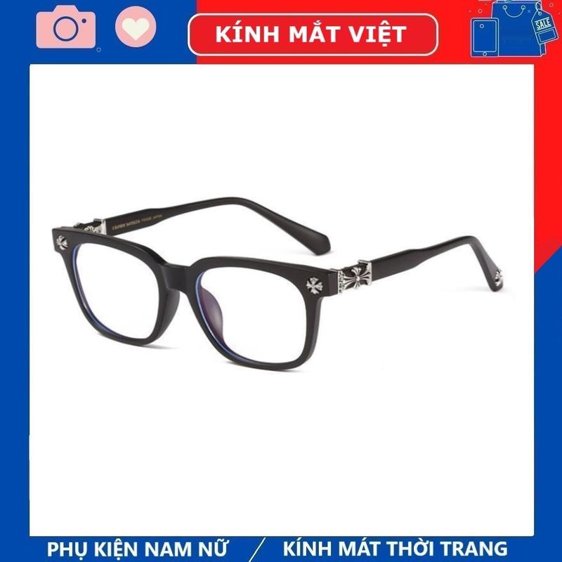 Gọng kính vuông Chome Fire GOD thiết kế thời trang nam nữ Kính Mắt Việt