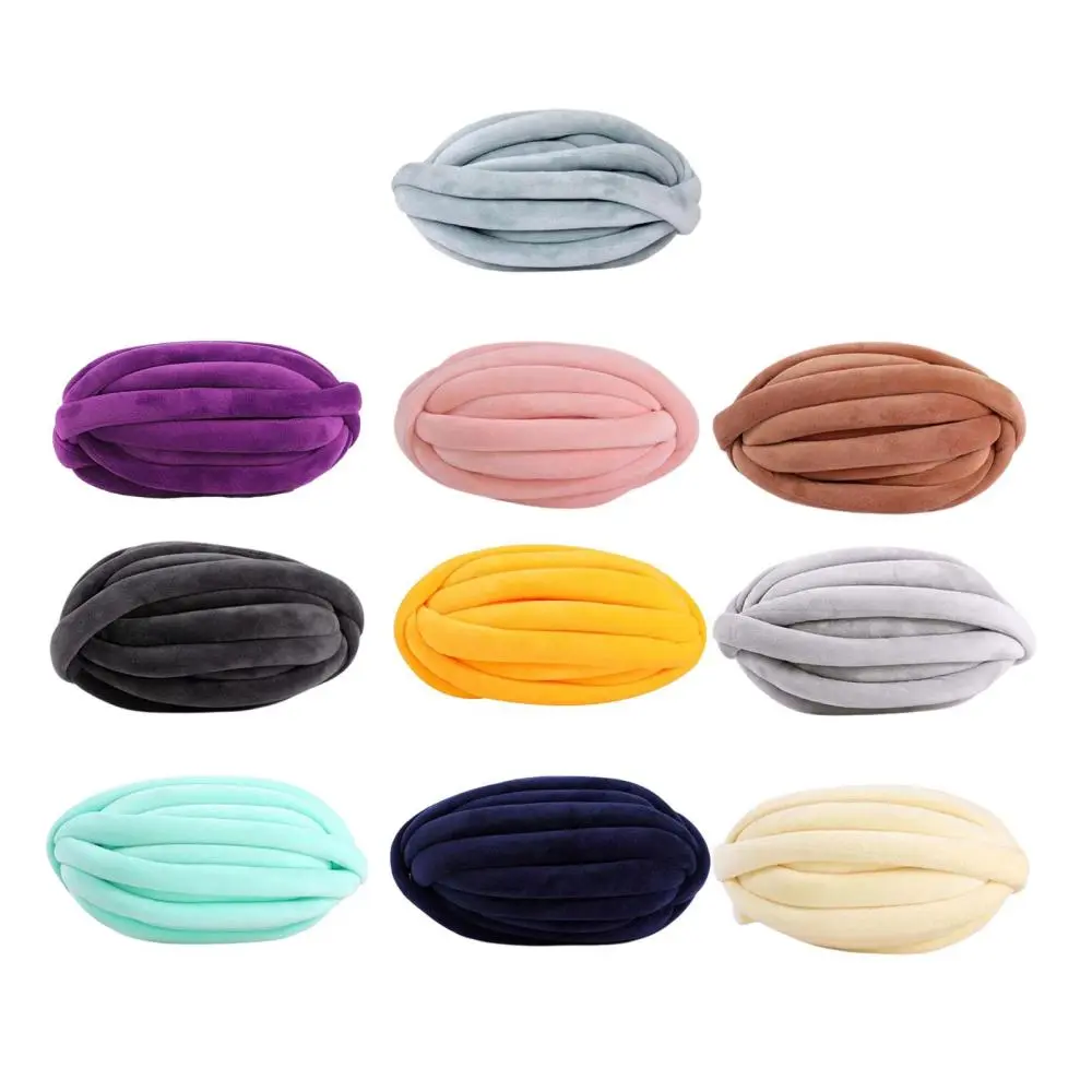 Thick Chunky Yarn Washable Jumbo  Yarn for Cushion