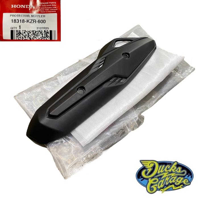 Gambar Cover Tameng Tutup Knalpot Honda Vario 125 Old Lama 2012 - 2014 18318-KZR-600 dari Ducks.garage Kota Bandung Tokopedia