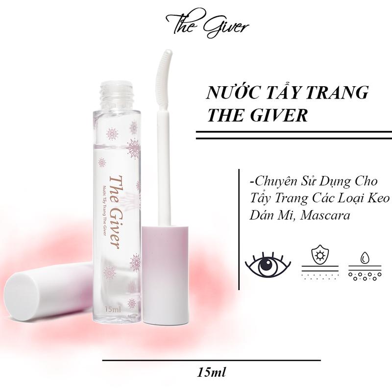 Nước Tẩy Trang Keo The Giver, Tẩy Trang Keo Dán Mi, Tẩy Trang Mascara Không Cay Mắt Cosmetic