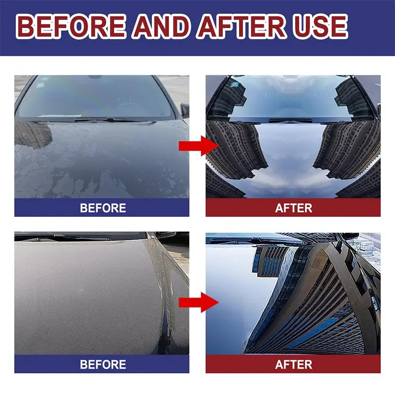 3 In 1 Car Paint Spray, Quick Coating Car Wax Polish, Plastic Coating Agent, Nano Coating Spray, Automotive Paint Care Product, Multifunctional Plastic Coating, Car Detailing Kit, Coating Renewal Agent, Interior Detailing Kit, Deep Scratch Repair 6