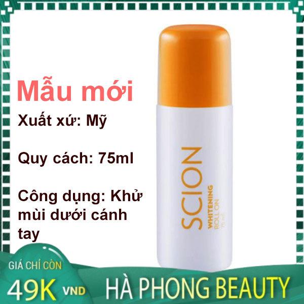 Lăn khử mùi Scion ngăn mùi Hôi Nách không làm ố quần áo làm sáng vùng da dưới cánh tay khô thoáng tức thì hương thơm nhẹ dịu - HÀ PHONG Beauty 0