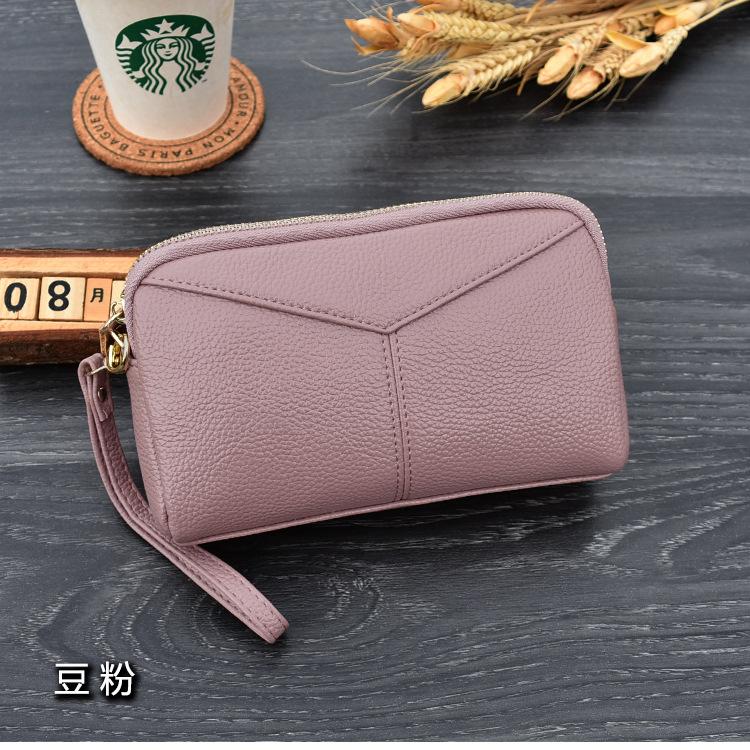 Product Introduction of Túi Xách Nữ PU Mới, Gian Hàng Đơn Giản, Túi Cầm Tay, Màu Trơn, Mặt Mềm, Túi Điện Thoại Di Động 19
