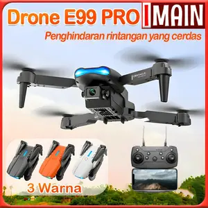 MPH Mainan Drone E99 Pro Dengan Dual Kamera HD Drone WiFi FPV Kamera Drone 4K Kamera HD Posisi Visual