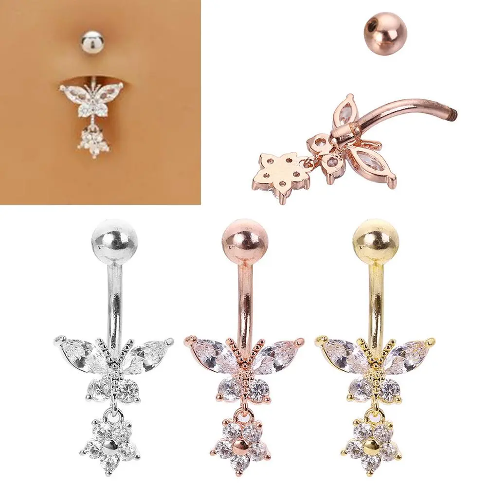 Khuyên Rốn Hình Giọt Nước, Thiết Kế Đơn Giản, Không Xỏ Lỗ, Cơ Thể Người, Hình Giọt Nước, Thích Hợp Để Chăm Sóc Bụng