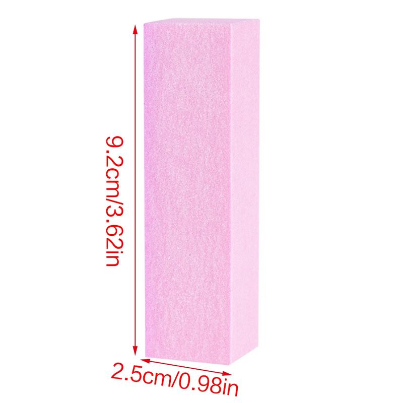 Product Introduction of ✪ Nail Buffer Block Polish Sanding Nail File Art Tips Tool Colorful Sponge Files Manicure Nail Care 0