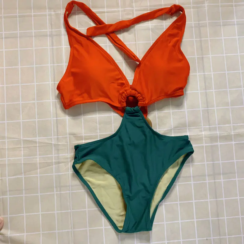 swimsuit one piece swimwear baju renang monokini 7