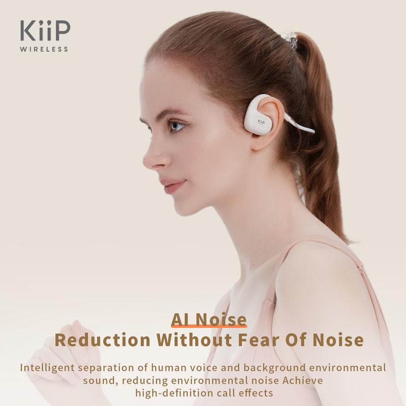 Product Introduction of KiiP Wireless DTH3 Pro TWS Bluetooth Headset Earhook Headphone Earphone Over Ear OWS Open Ear Wireless   Handsfree Earphone 2