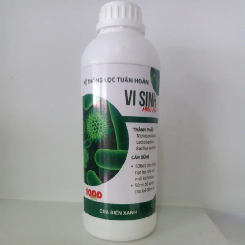 vi sinh làm trong nước - vi sinh xủ lý phân cá tôm cua - vi sinh xử lý nhớt