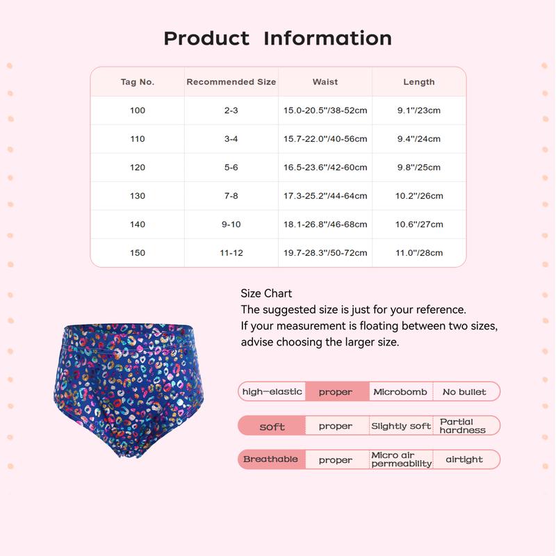 Quần Sịp Họa Tiết Da Báo Kim Loại JanJean, Unisex, Dành Cho Trẻ Em, Bé Trai Và Bé Gái, Thích Hợp Cho Trang Phục Biểu Diễn Sân Khấu Khiêu Vũ Cổ Vũ 8