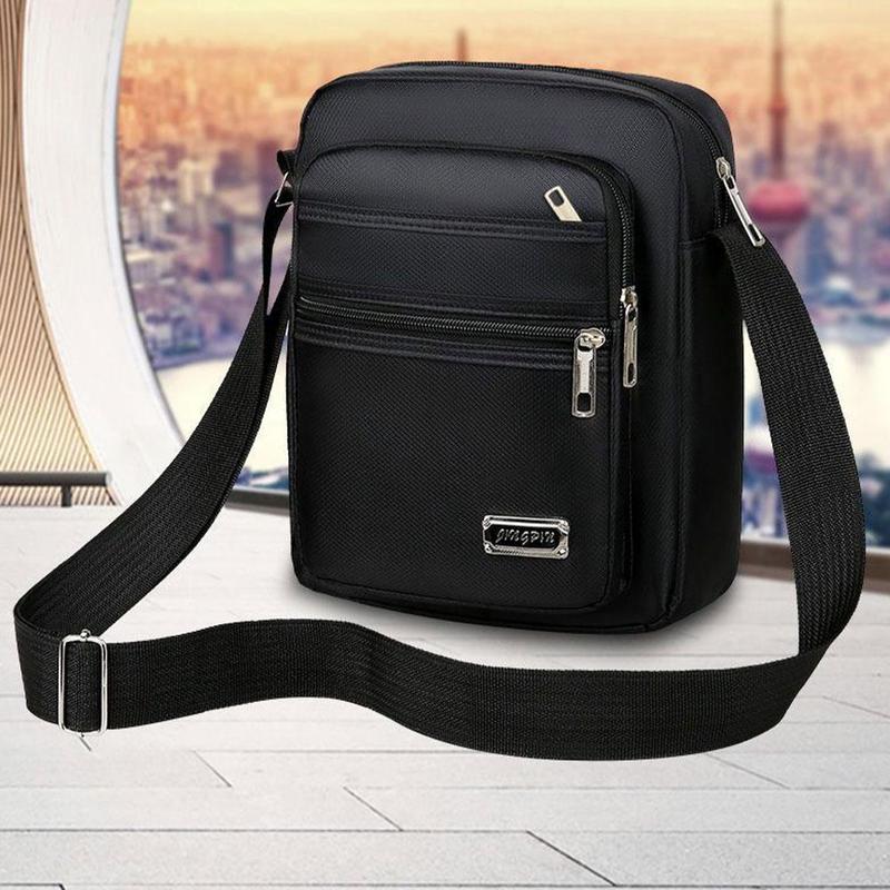 Product Introduction of Túi Đeo Ngực Đeo Vai Nam, Phong Cách Thường Ngày Chất Liệu Nylon, Không Thấm Nước, Thích Hợp Cho Các Hoạt Động Ngoài Trời Như Đạp Xe, Túi Sức Chứa Lớn, Thích Hợp Để Chạy Bộ, O4T9 18