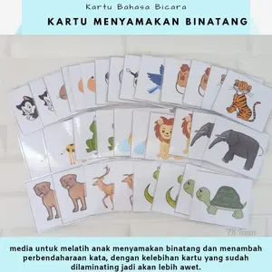 KARTU MENYAMAKAN BINATANG