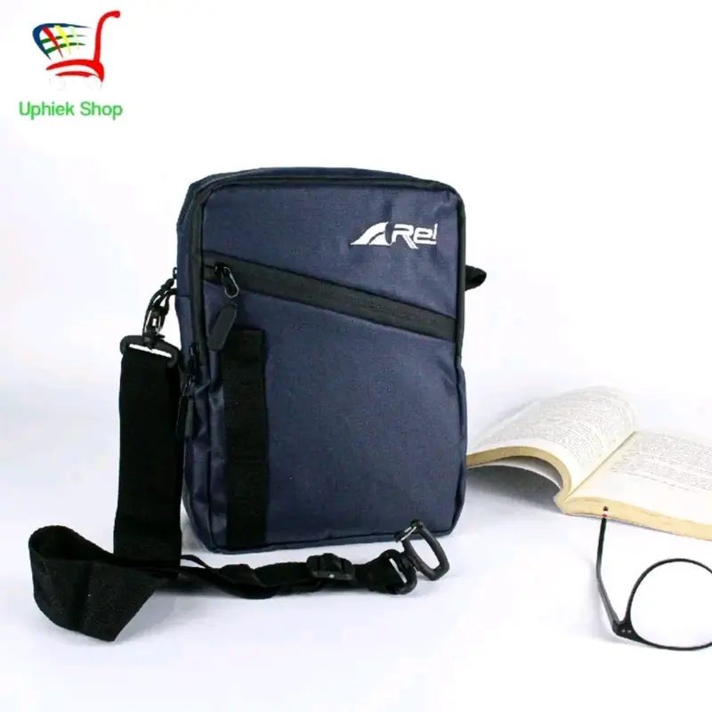 Tas Selempang Pria Anti Air / Tas Kotak Pria Wanita Anti Ginkel Arei Waterproof 1