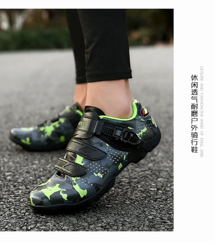 Product Introduction of Men cycling shoes speed self-locking MTB shoes man road bike shoes bicycle racing sneakers triathlon sapatitilha Ciclismo MTB size 36-47 40