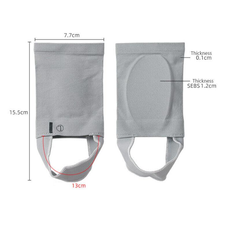 Product Introduction of Lengan Sokongan Gerbang Sukan, 1 Pasang, Stokin Sokongan Kaki Rata, Stokin Kusyen Kaki 0