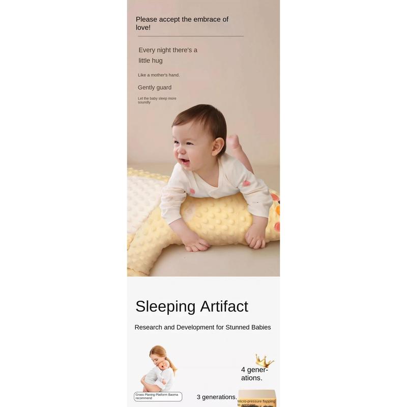 Product Introduction of New Electric Baby Sleeping Palm Washable Soft Velvet Baby Sleeping Patting Doll Cartoon with Remote Control Baby Hand Pillow Newborns 24