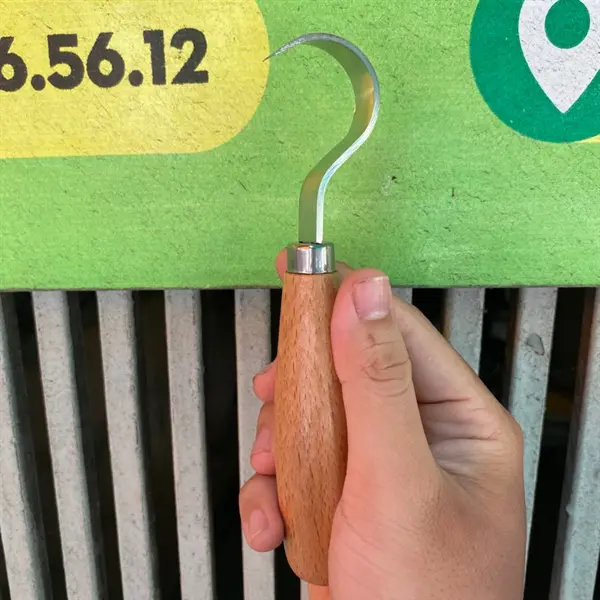 Dụng cụ cạo nạo vỏ khoét vỏ xử lý xì mũ cây sầu riêng mít 5