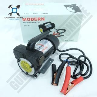 Pompa Oli AKI FY607DC MODERN / Pompa Minyak Oli Solar Bensin - Oil Pump ACCU FY 607 DC MODERN 1