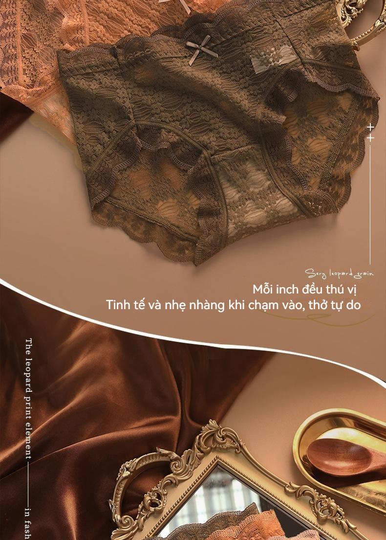 Product Introduction of Đồ Lót Ren, Chất Lượng Phổ Biến, Dành Cho Nữ, cạp vừa, Làm Bằng Bông, Có Đáy Kháng Khuẩn, Gợi Cảm Và Thoáng Khí, Liền Mạch, Phong Cách Cổ Điển Quần Lót Bé Gái, Thích Hợp Cho Đồ Lót Nữ 28
