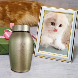 Ceramics Pet Ashes Box Cremation Urn Hamster Pet Ashes Small Pet Memorial Items for Lightweight Pet Urn Mini Pet Urn Pet Paw Print