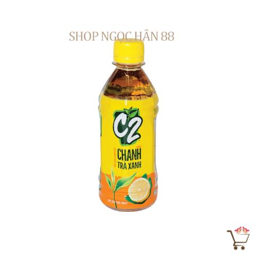 Trà Xanh C2 vị Chanh/Táo c=355ml 3