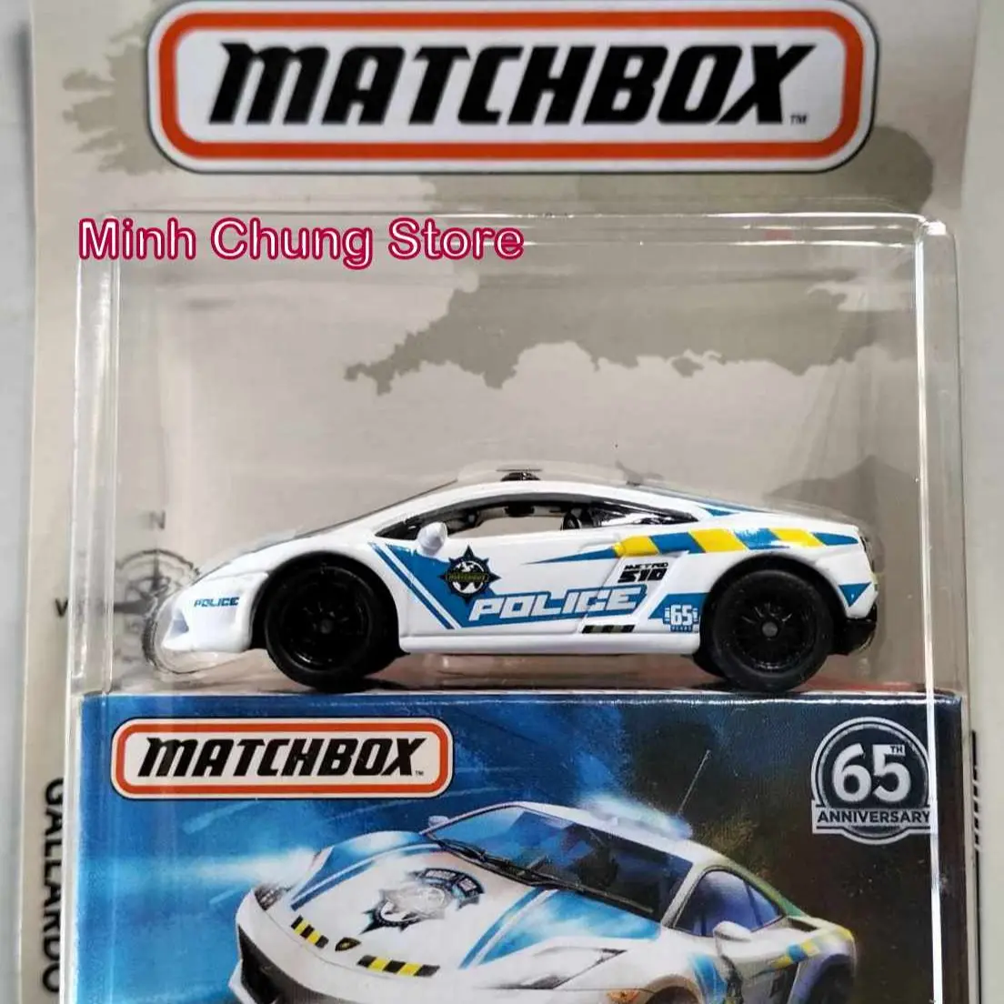 Xe mô hình Matchbox Clobe Travelers Lamborghini Gallardo Toy Đồ Chơi Toy Đồ Chơi