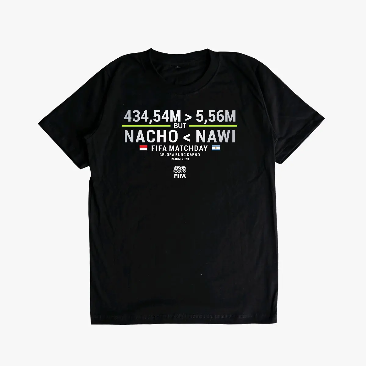 Kaos Timnas Indonesia Garancho < Asnawi | Indonesia VS Argentina