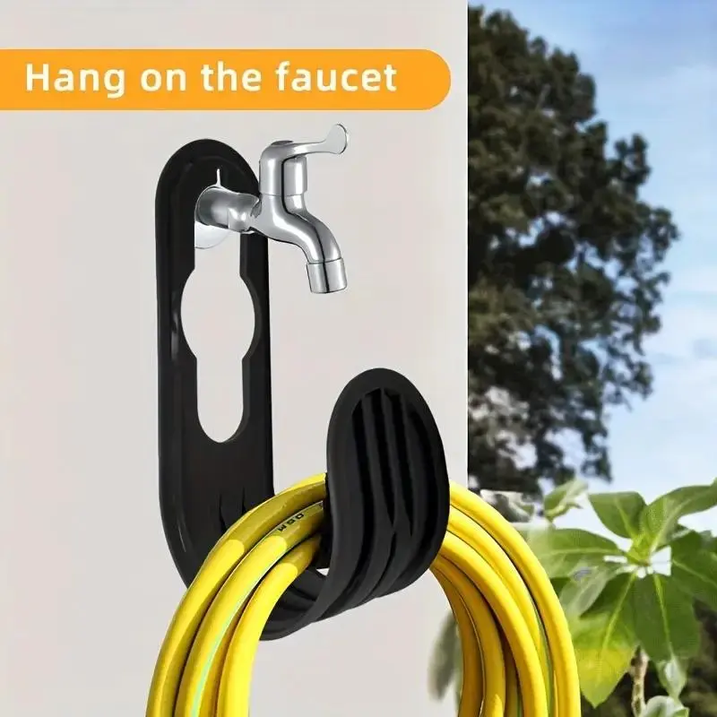 Bathroom Hose Holder, Garden Hose Holder, Hose Storage Rack, Garden Hose Organizer, Home Organizer for Garden, Yard, Lawn 7