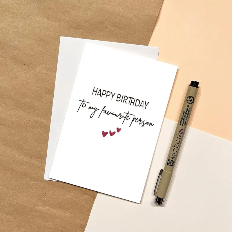 Happy Birthday Greeting Card, 1/3/50pcs Birthday Card with Envelope, Birthday Gift for Friend & Family, Birthday Supplies, Fun Party Cards 2