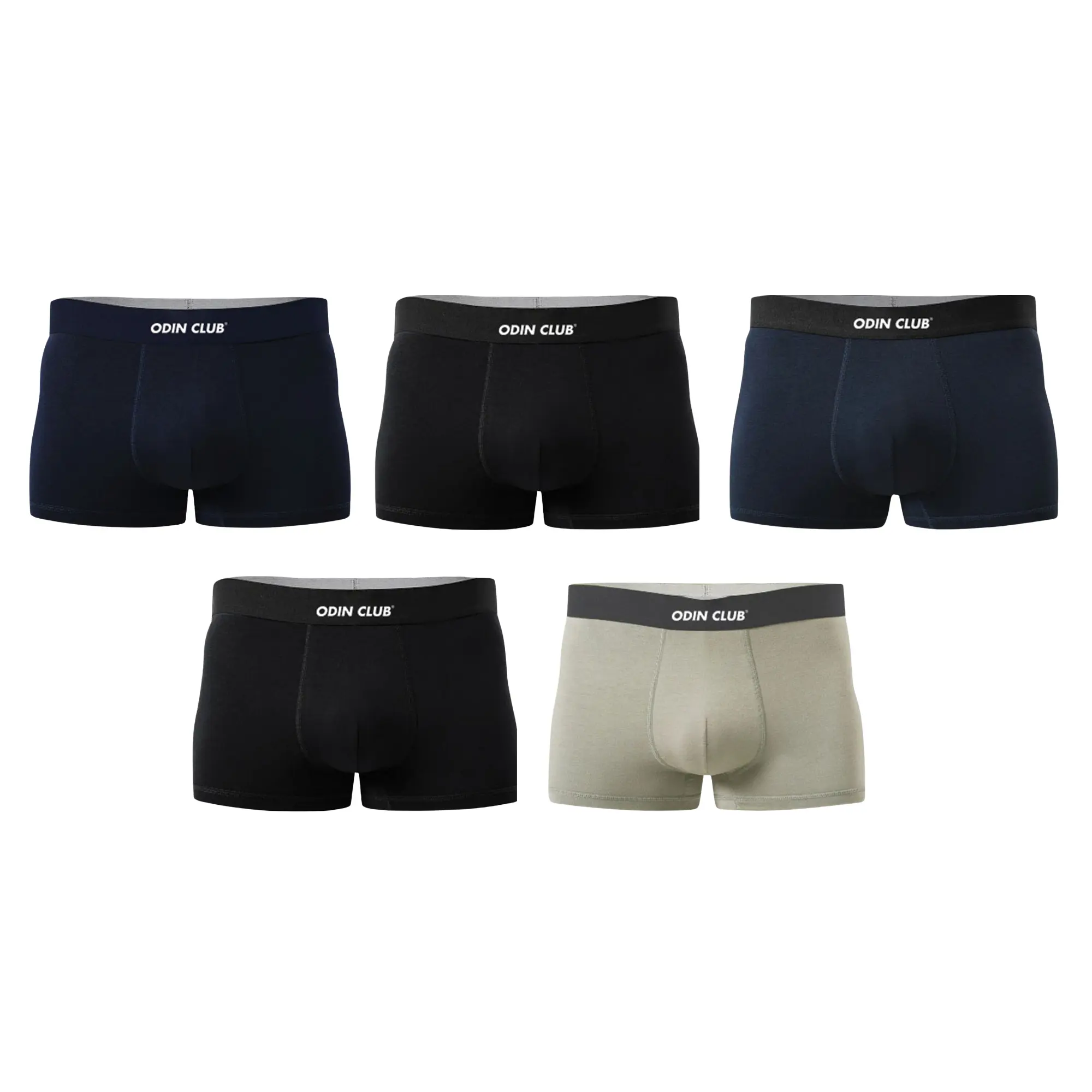 COMBO Quần lót nam Boxer Trunk ODIN CLUB, Quần lót chất liệu vải thun lạnh