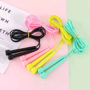 SKIPING PVC OLAHRAGA TERMURAH WARNA HITAM BISA DI ATUR PEMBAYARAN COD Alat tower lompat