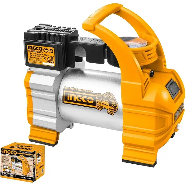 [CHÍNH HÃNG] Dụng cụ bơm hơi lốp xe ô tô AAC1408 INGCO