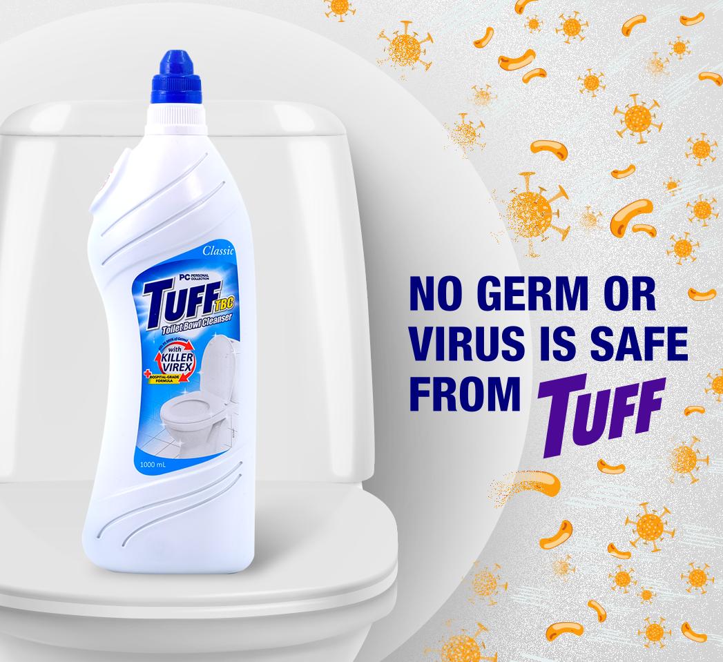 PC Tuff Toilet Bowl Cleanser 1000mL - TikTok Shop Philippines