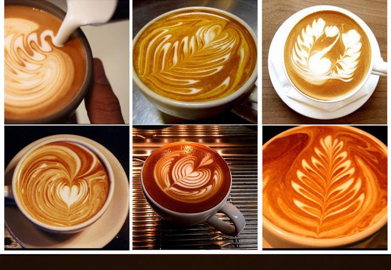 Product Introduction of 350/600ml Milk Jugs Fashion Stainless Steel Milk Craft Milk Frothing Pitcher Coffee Latte Frothing Art Jug Pitcher Mug Cup 9