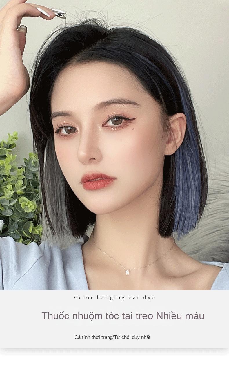 Product Introduction of Clip-in colored hair extensions, short wigs, gradient hair extensions, highlights, short hair extensions 0