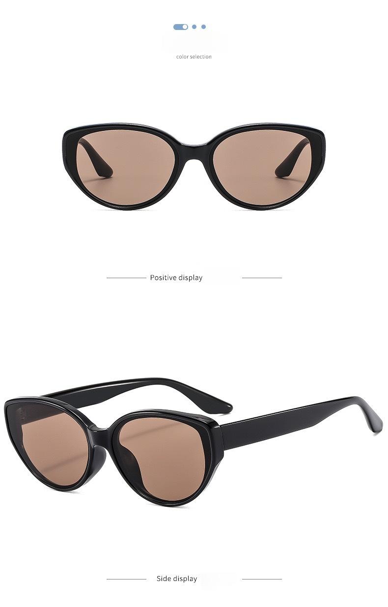 Product Introduction of Cat'S Eye Sunglasses Female Models Of High Value Retro Trend In Europe And The United States Teal TR Polarized Sunglasses Male Anti-Ultraviolet Glasses smart  glasses eyeglasses  fashion 36
