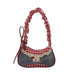 กระเป๋าสะพายข้างสำหรับผู้หญิง, กระเป๋าผ้าลายสก๊อตสก็อตแลนด์, กระเป๋าสะพายไหล่, กระเป๋าสี่เหลี่ยมเล็ก, ขายดีที่สุด, เปิดตัวในปี 2025, เหมาะสำหรับการเดินทาง กระเป๋า ราคา ถูก คุณภาพ เต็ม ร้อย สะพาย ข้าง