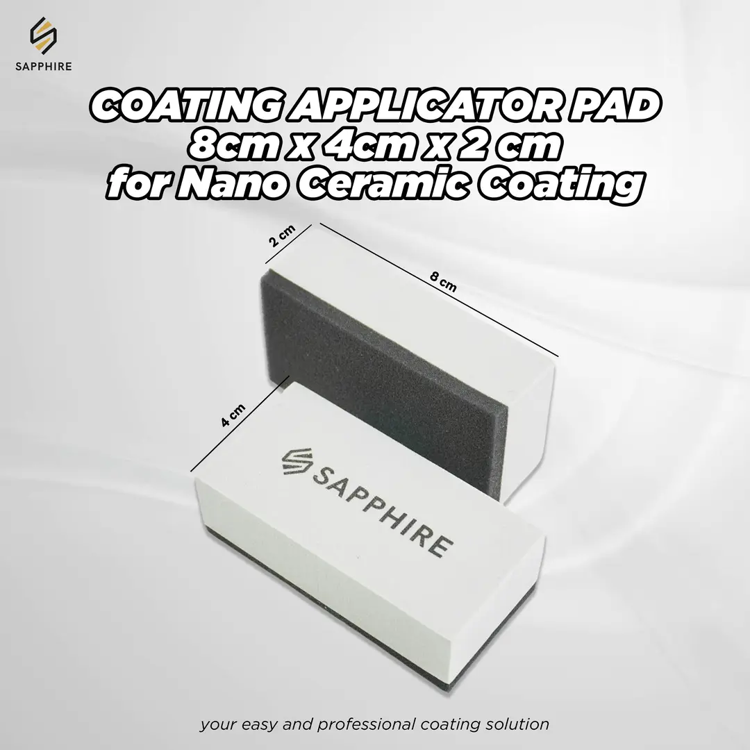 Coating Applicator Pad by Sapphire | Spon Block Aplikator Nano Ceramic Mobil Motor
