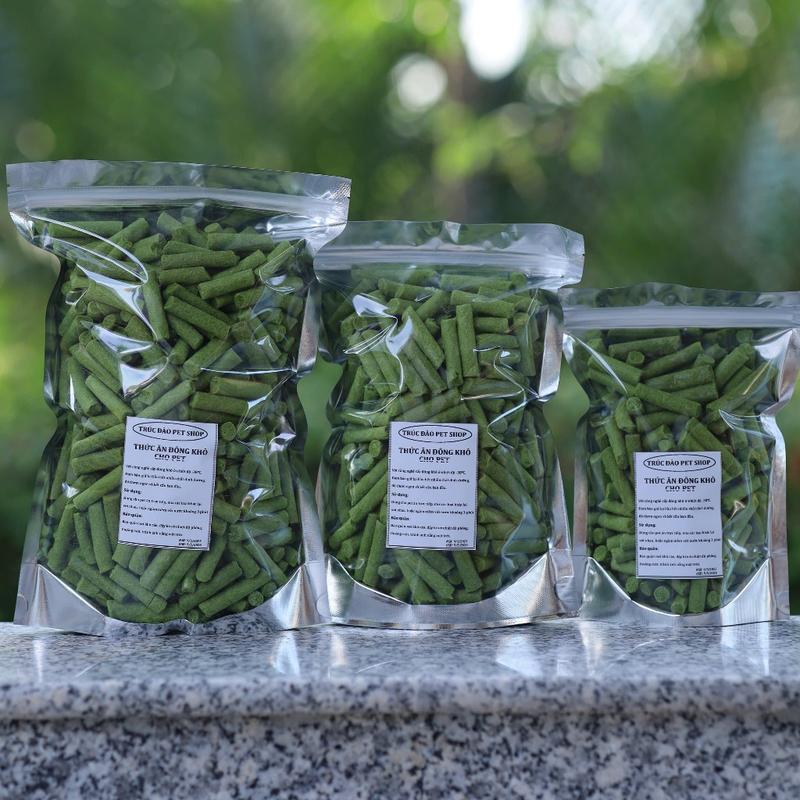 Thanh cỏ mix gà mini sấy đông khô cho chó mèo hamster món mới thơm ngon hơn hỗ trợ tiêu búi lông