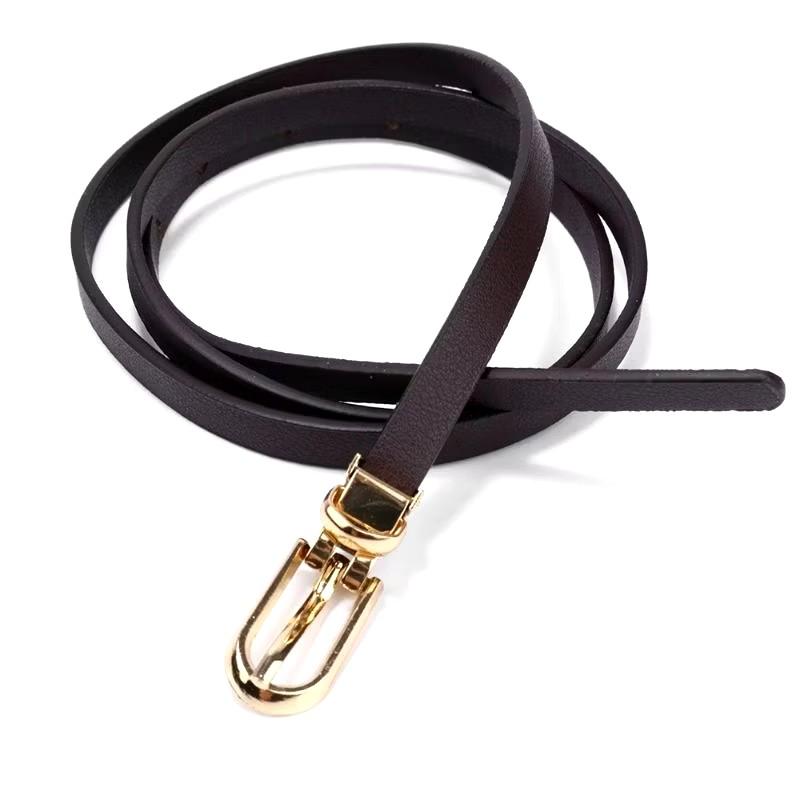 Product Introduction of Thắt lưng Da PU dây 1cm nhiều màu IB3 khóa đơn giản thanh lịch cho Nữ phong cách Dễ Thương 6